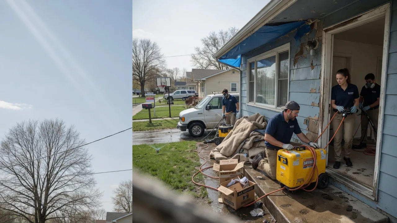 Basement Flood Cleanup in Brooks, KY near me